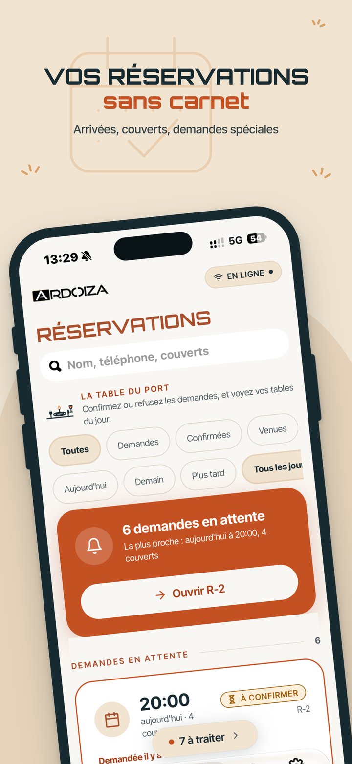 Réservations